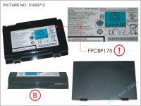 Аккумулятор FUJITSU FPCBP175 (5200mAh), FUJ:CP335661-XX, CP335661-01, 38012173