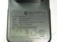   Motorola SW-075020EU (7.5V, 200mA)  SCPN4001A